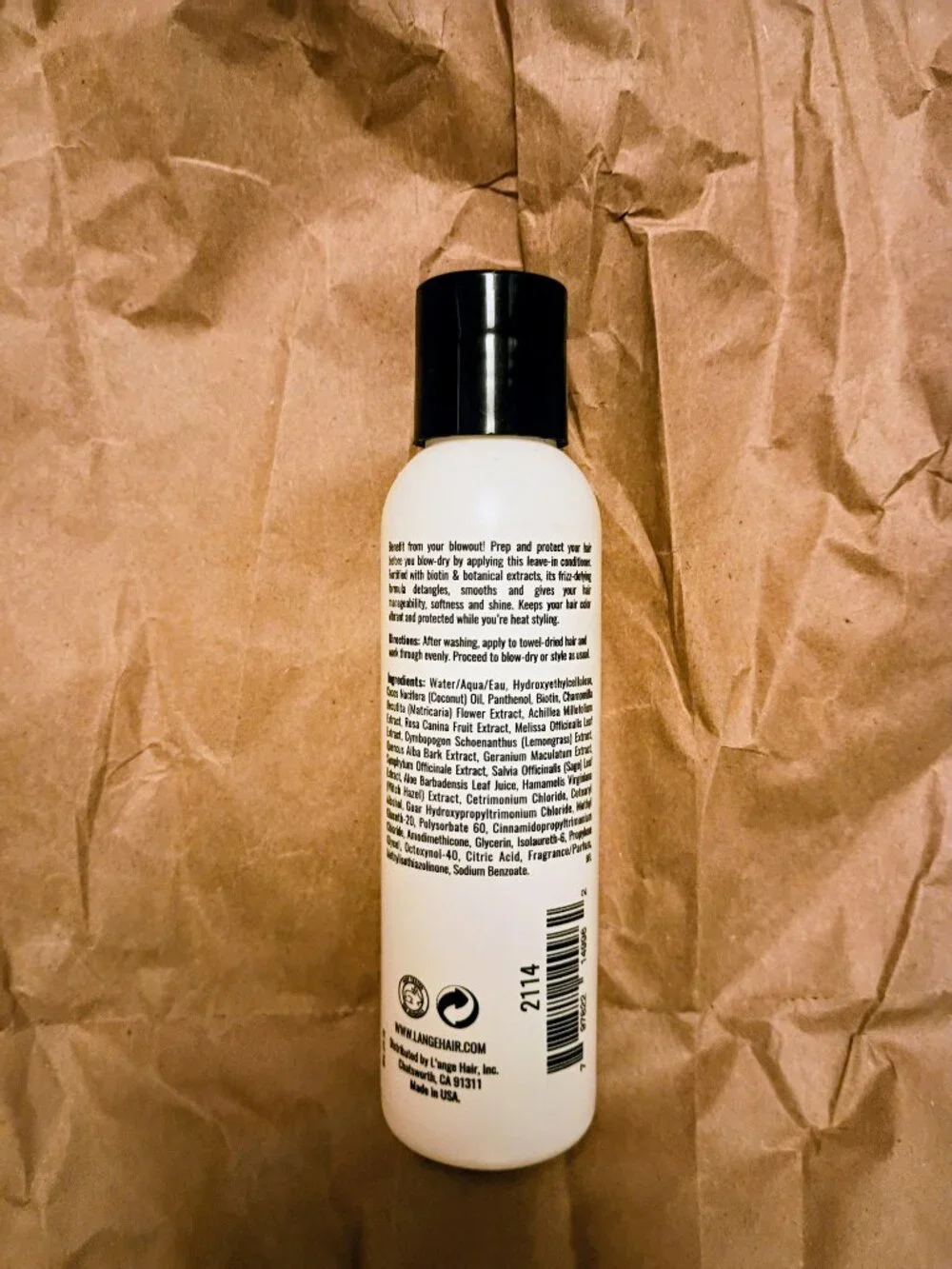 L'ange Envie Biotin Leave In Conditioner